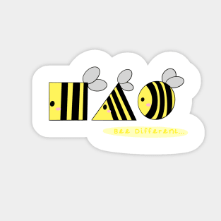 BEE Different Sticker